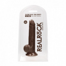 Realrock Ultra 9.5" Silicone Dildo Brown