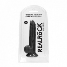 Realrock Ultra 9.5” Silicone Dildo Black