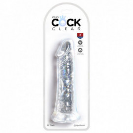 King Cock Clear 8in Cock