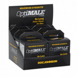 OptiMALE So Long Delay Wipes Men 6 Pk/Dp