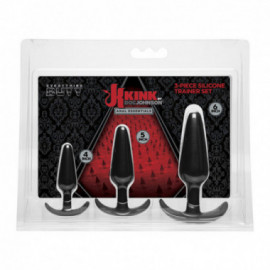 Kink Anal Essentials 3pcs Silicone Set