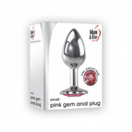 A&E Small Pink Gem Anal Plug