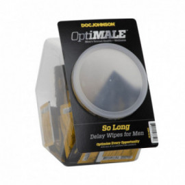 OPTIMALE So Long Delay Wipes 100ct Bowl