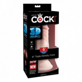 King Cock Plus 6in Triple Density Cock