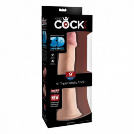 King Cock Plus 9in Triple Density Cock