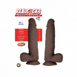 Realcocks Dual Layered No.7 8.5In Dark Br