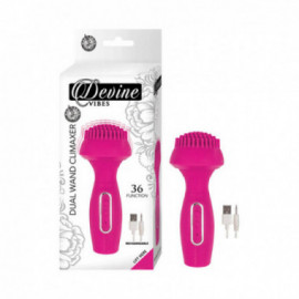 Devine Vibes Dual Wand Climaxer Pink