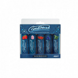 GoodHead Slick Head Glide 5 Pk 1 floz