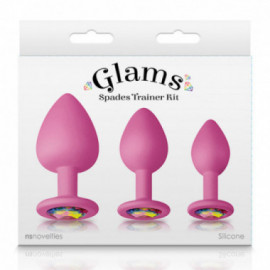 Glams Spades Trainer Kit Pink