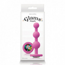 Glams Ripple Rainbow Gem Pink