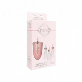 Auto Rechargeable Clit/Nip Pump Set L/PK