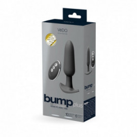 Bump Plus Remote Control Anal Vibe Black