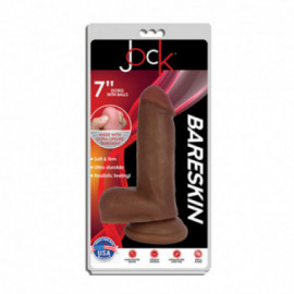 Jock Bareskin Dong W/Balls&Suct Cup 7in