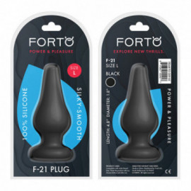 Forto F-21: Tear Drop Lg Black