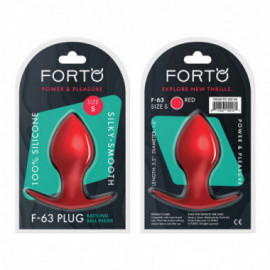 Forto F-63: Rattler Spade Sm Red