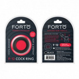 Forto F-12: 35mmLiquid Sili C-Ring Bk