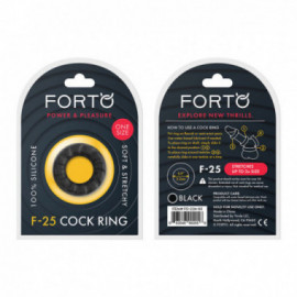 Forto F-25: 23mm Liquid SiliC-Ring Bk