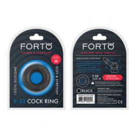 Forto F-33: 21mm Liquid Sili C-Ring M Bk