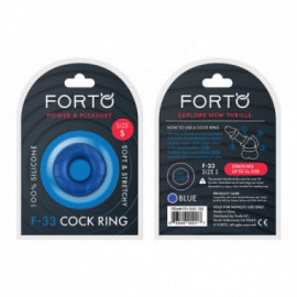 Forto F-33: 17mm Liquid Sili C-Ring S bl