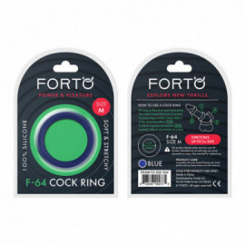 Forto F-64:  45mm Sili Ring Wide Med Bl