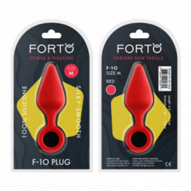 Forto F-10: Sili Plug W/Pull Ring Med R