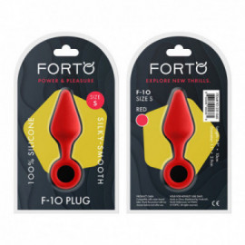 Forto F-10: Sili Plug W/Pull Ring Sm R