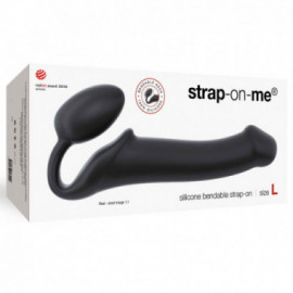 Strap-On-Me Semi-Real Bend Strap-On Bk L