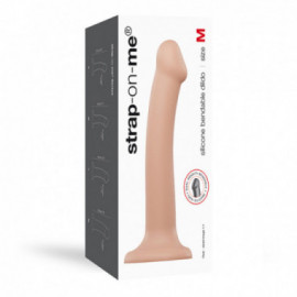 Strap-On-Me Semi-Real D/D Bend Dildo V M