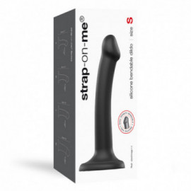 Strap-On-Me Semi-Real D/D Bend Dild Bk S