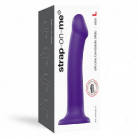 Strap-On-Me Semi-Real D/D Bend Dild Pu L