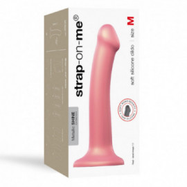 Strap-On-Me  Dildo Metallic Rose Size M