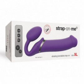 Strap-On-Me Vibe 3 Motors Strap On Pu XL