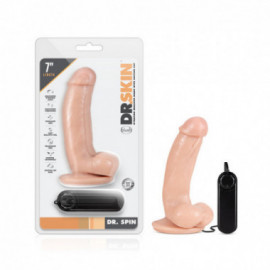 Dr Skin-Dr Skin 7" Gyrating Dildo Vanill