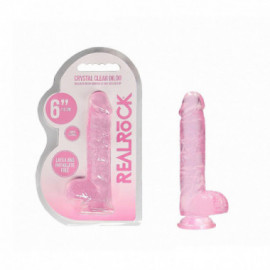 REALRoCK Realistic Dildo With Balls 6" P