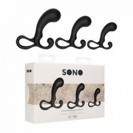 Sono 3 Piece Prostate Stimulator Set Blk