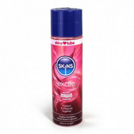 Skins Excite Tingling WaterBase Lube 4oz