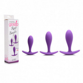 Gossip Rump Bumpers Set of 3 Violet