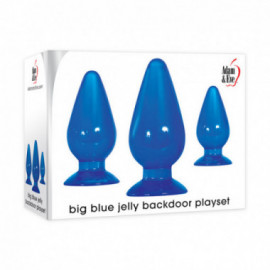 A&E Big Blue Jelly Backdoor Playset 3pc