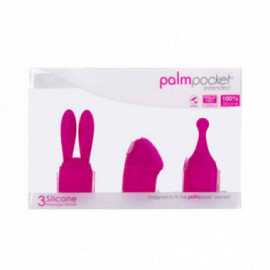 PalmPocket Extended Sili Massage Heads 3