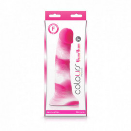 Colours Pleasures Yum Yum 7in Dildo Pink