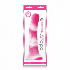 Colours Pleasures Yum Yum 8in Dildo Pink