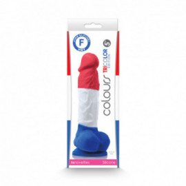 Colours Pleasures Tricolor 5in Dildo