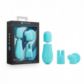 Rose - Petite Massage Wand Blue