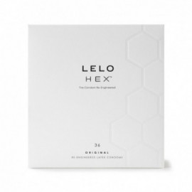 LELO HEX Original Condoms 36 Pack