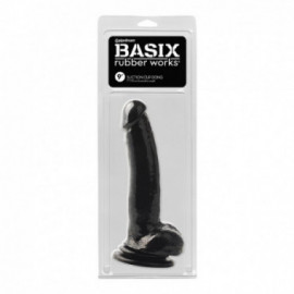 Basix 9in. Thicky w/Suction Cup Black