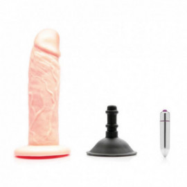 Tantus Sam Vibrating O2 Kit - Cream