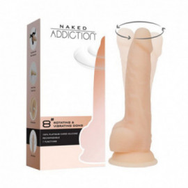 Naked Addiction Rotate&Vibe Dong 8in Va