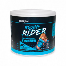 Rough Rider Studded 40ct Jar