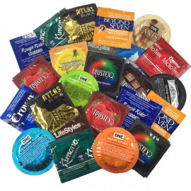 5pk Assorted Condoms