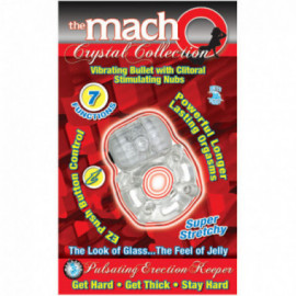 Macho Crystal Coll Erection Keeper (Clr)